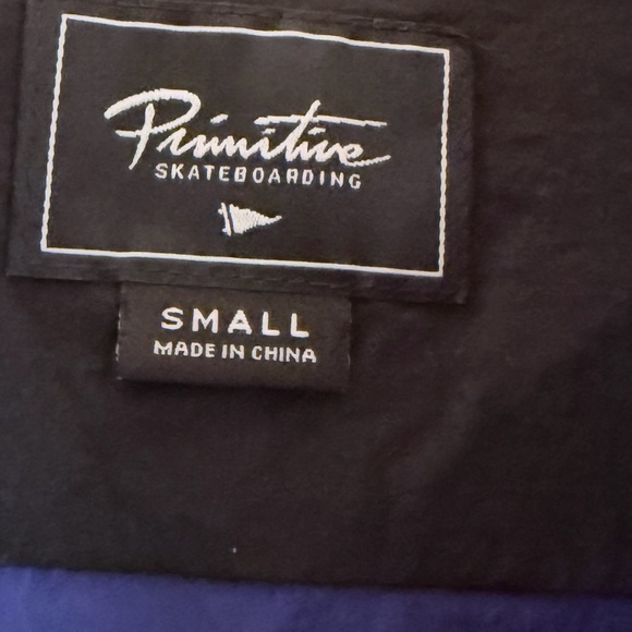 Primitive Croydon Skateboarding Windbreaker EUC Size small - Picture 3 of 4